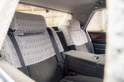 Toyota Century - intérieur, arrière