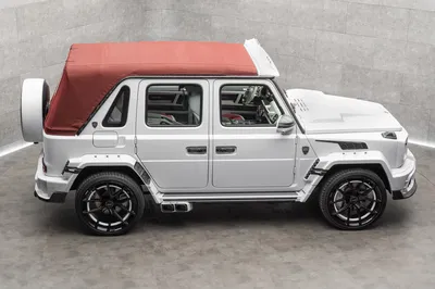 Oh non, Mansory a modifié une autre Mercedes G-Class Mansory Sperienza - côté, toit vers le haut