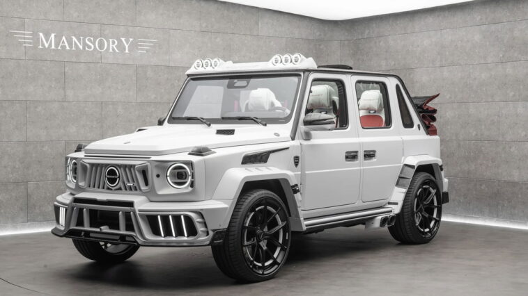 Oh non, Mansory a modifié une autre Mercedes G-Class Oh non, Mansory a modifié une autre Mercedes G-Class