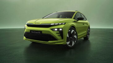 Le Skoda Enyaq VRS est de retour avec 335 ch et un nouveau visage