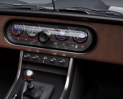 Callum Designs E-Type - Détail intérieur