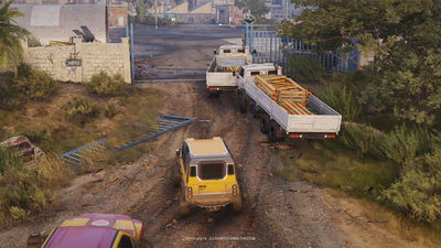 Capture d'écran dans le jeu Roadcraft