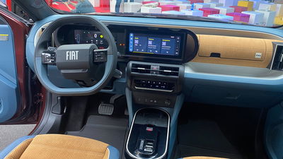 Fiat Grande Panda 4x4 Concept, intérieur