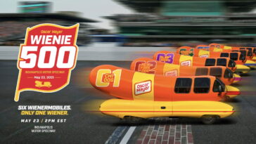 L'Oscar Mayer Wienermobile va en course à Indianapolis