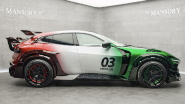 C'est le pugnateur de Mansory Tricolore