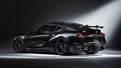 Toyota Gazoo Racing : Pourquoi diable s'appelle-t-il ainsi Toyota GR Supra A90 Final Edition, arrière 3/4