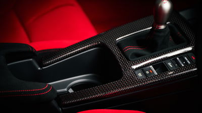FL5 Honda Civic Type R Ultimate Edition, Inserts en carbone