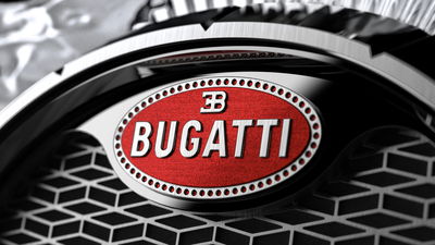 Bugatti Calandre Clock - Détail