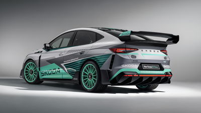 Skoda Enyaq RS Race Facelift - arrière