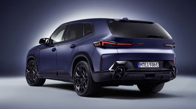 Étiquette BMW XM - arrière