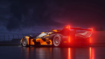 Car McLaren LMDH - arrière
