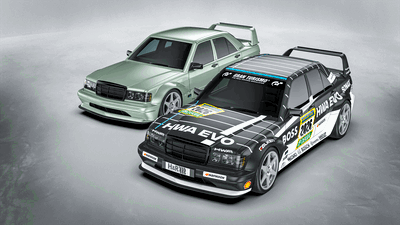 HWA EVO - Livrée DTM et SilberDistel