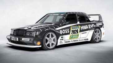 Profitez de ces photos de l'EVO HWA dans une livrée rétro inspirée du DTM Profitez de ces photos de l'EVO HWA dans une livrée rétro inspirée du DTM
