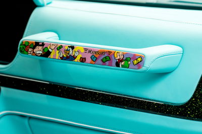 Nous sommes trop pauvres pour comprendre cette classe G Mansory sur le thème du Monopoly Mansory Art Pisce Al3c Mono907Y - Détail intérieur