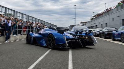 Infrastructure Un barrage routier «à court terme» pour les voitures à hydrogène à combustion interne, dit Alpine Prototype Alpine Alpenglow HY6 au Mans