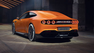 Mercedes Concept AMG GT XX - arrière