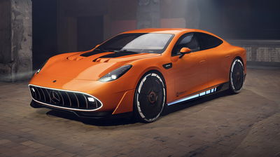 Mercedes Concept AMG GT XX - Front