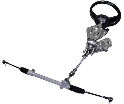 Un système EPAS simple avec un moteur électrique monté sur la colonne de direction