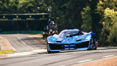 Infrastructure Un barrage routier «à court terme» pour les voitures à hydrogène à combustion interne, dit Alpine Prototype Alpine Alpenglow HY6 au Mans