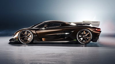 La Koenigsegg Sadair est une hypercar de 1603 ch du nom d'un cheval Lance de Koenigsegg Sadair - côté