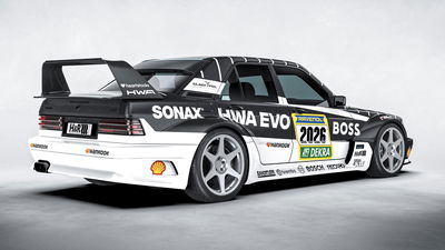 HWA EVO - livrée DTM, arrière