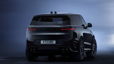 Arrière du Range Rover Sport SV Black