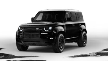 Le Land Rover Defender Octa Black est à la hauteur de son nom Le défenseur Land Rover Octa Black est à la hauteur de son nom