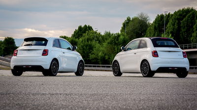 Fiat 500 Hybrid Hatch et Cabrio - arrière