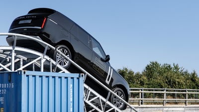 Prototype électrique Range Rover - arrière