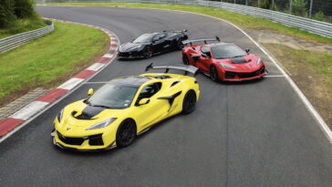 Chevrolet Corvette Zr1x attrape le record de voitures américaines au Nürburgring