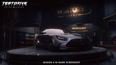Cinq nouvelles voitures se dirigeant vers TDU Solar Crown avec mise à jour de la saison 4 TDU SC - Mercedes-Amg GT Black Series