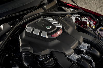 Alfa Romeo Giulia Quadrifoglio - Bay moteur