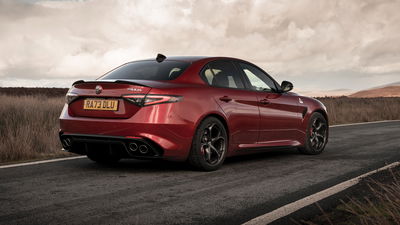 Alfa Romeo Giulia Quadrifoglio - arrière, statique