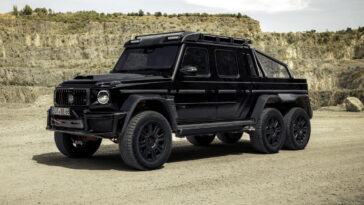 Le Brabus XLP 800 6x6 est en excès sur six roues