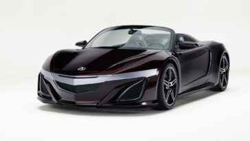 Acura NSX Roadster de Tony Stark des Avengers