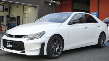 Found Goo-Net de la semaine: A 316 ch, manuel Toyota Mark x Grmn