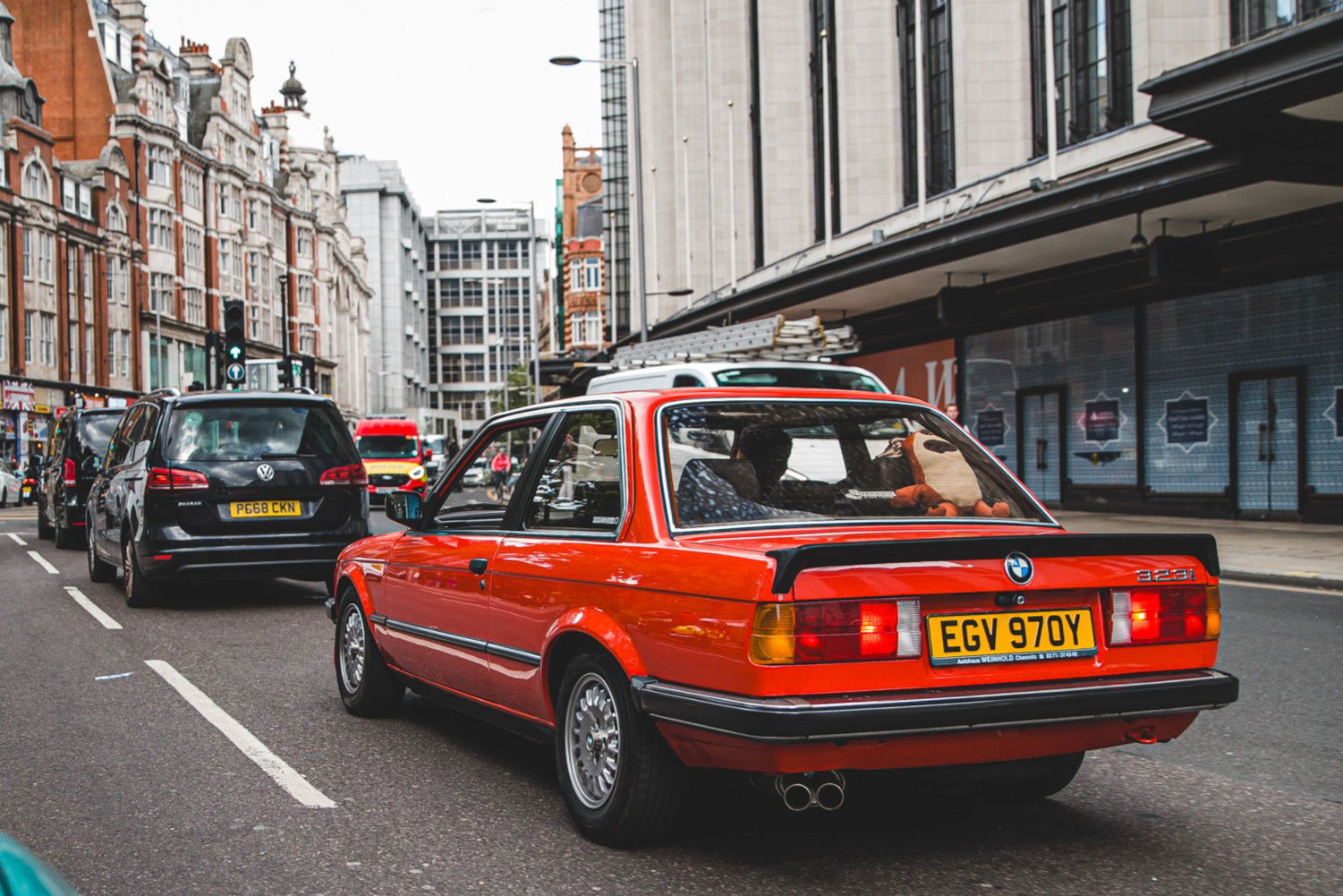 E30 323i arrière 3/4