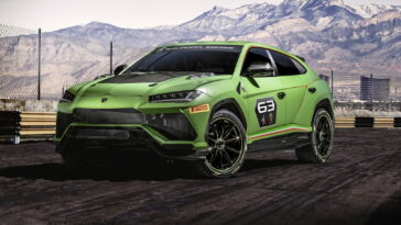 La Lamborghini Urus a presque eu une série de courses à une nature sauvage