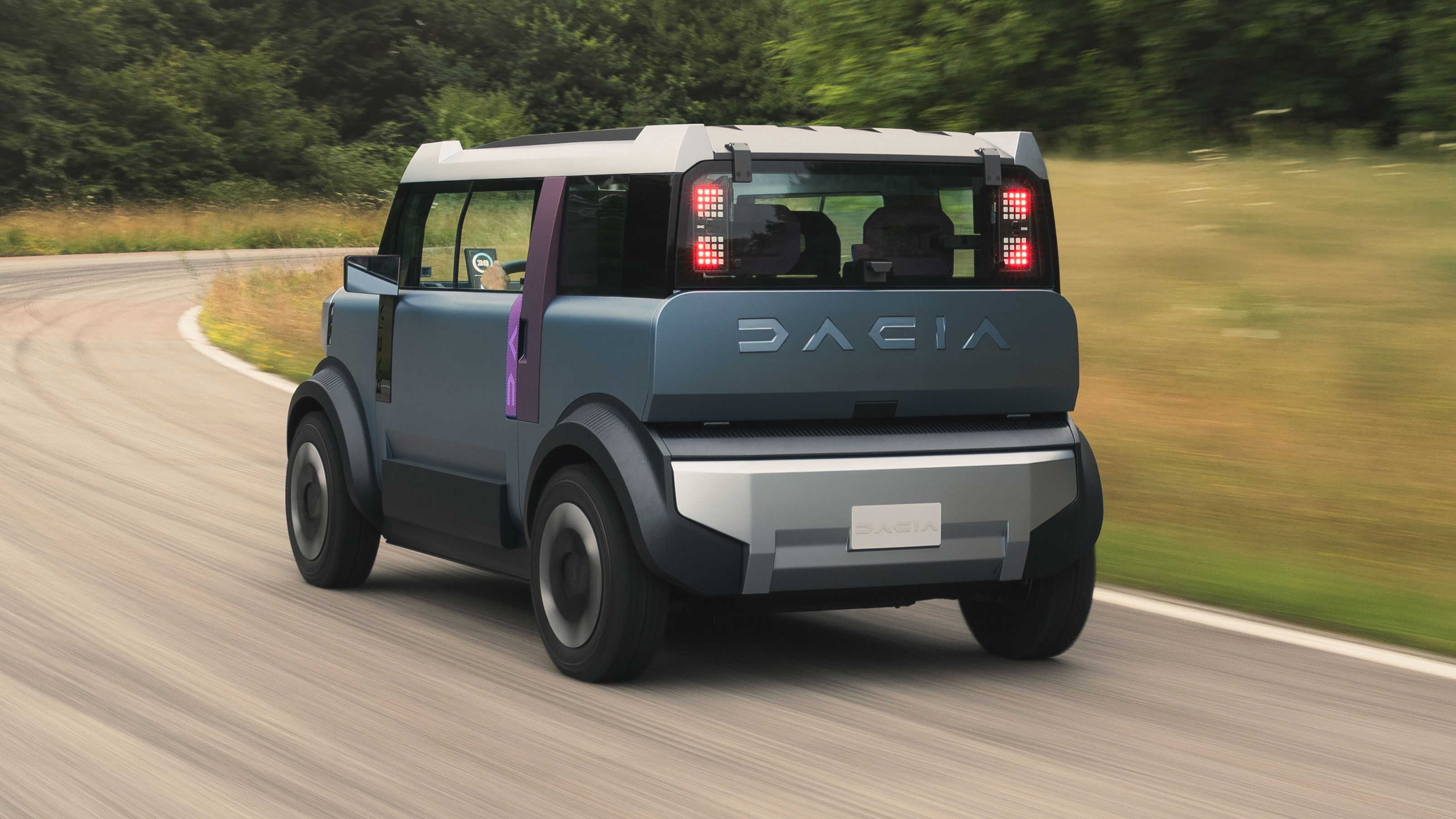 Le concept Dacia Hipster est une jolie petite boîte avec un grand but Dacia Hipster - arrière