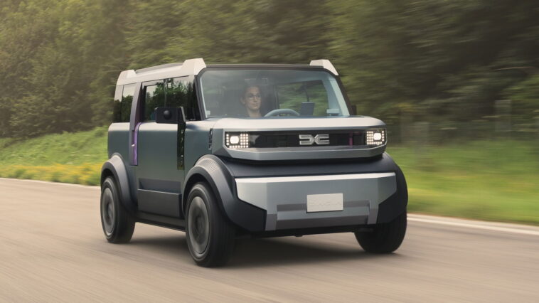 Le concept Dacia Hipster est une jolie petite boîte avec un grand but Le concept Dacia Hipster est une jolie petite boîte avec un grand but