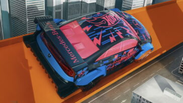 Hot Wheels a transformé la nouvelle Mercedes CLA en un bébé DTM Racer