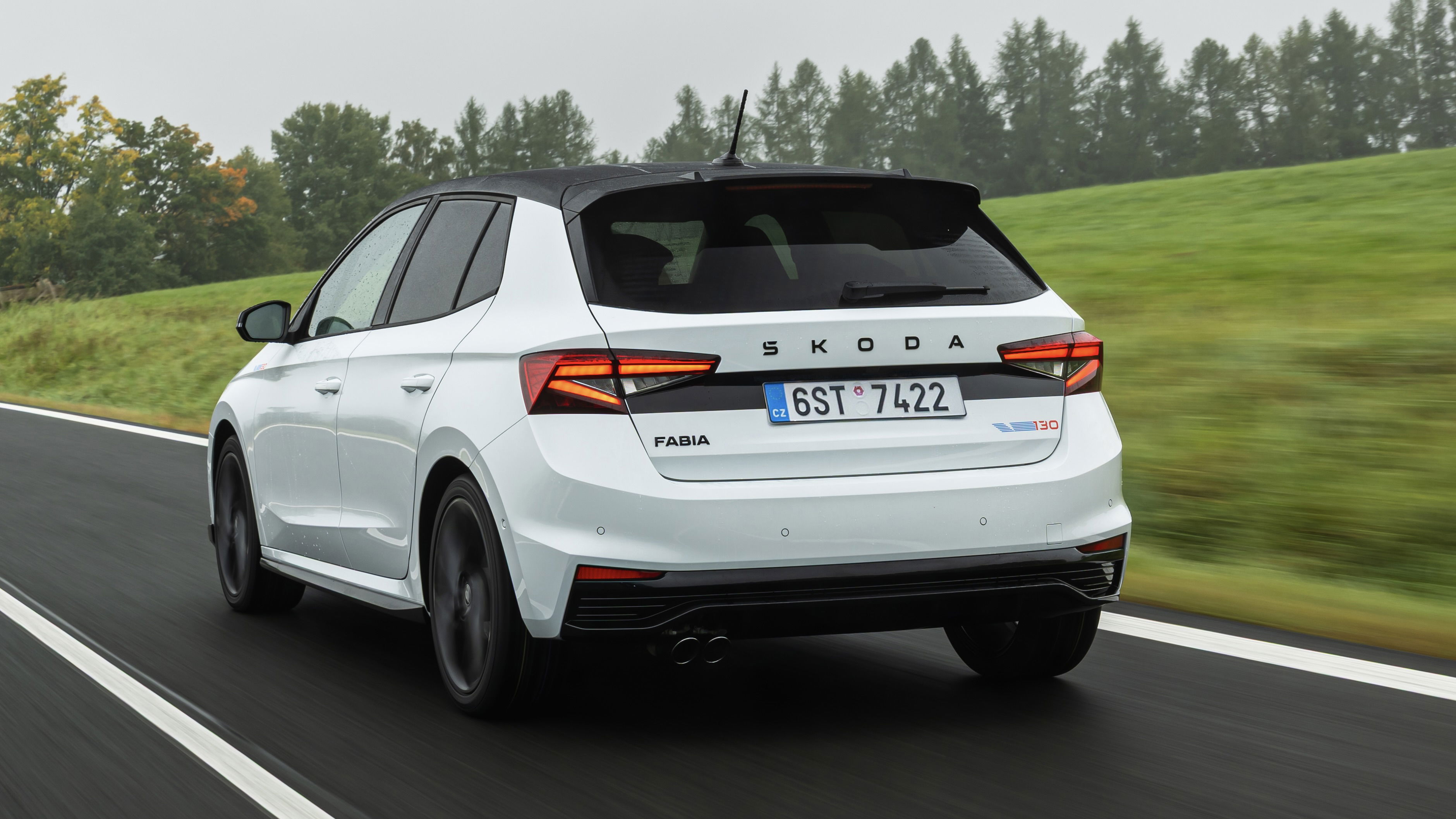 Skoda Fabia 130 - arrière