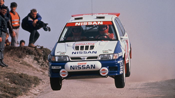 La Nissan Pulsar GTI-R était la GR Yaris avant qu'elle ne soit tendance Voitures de rallye en plein saut