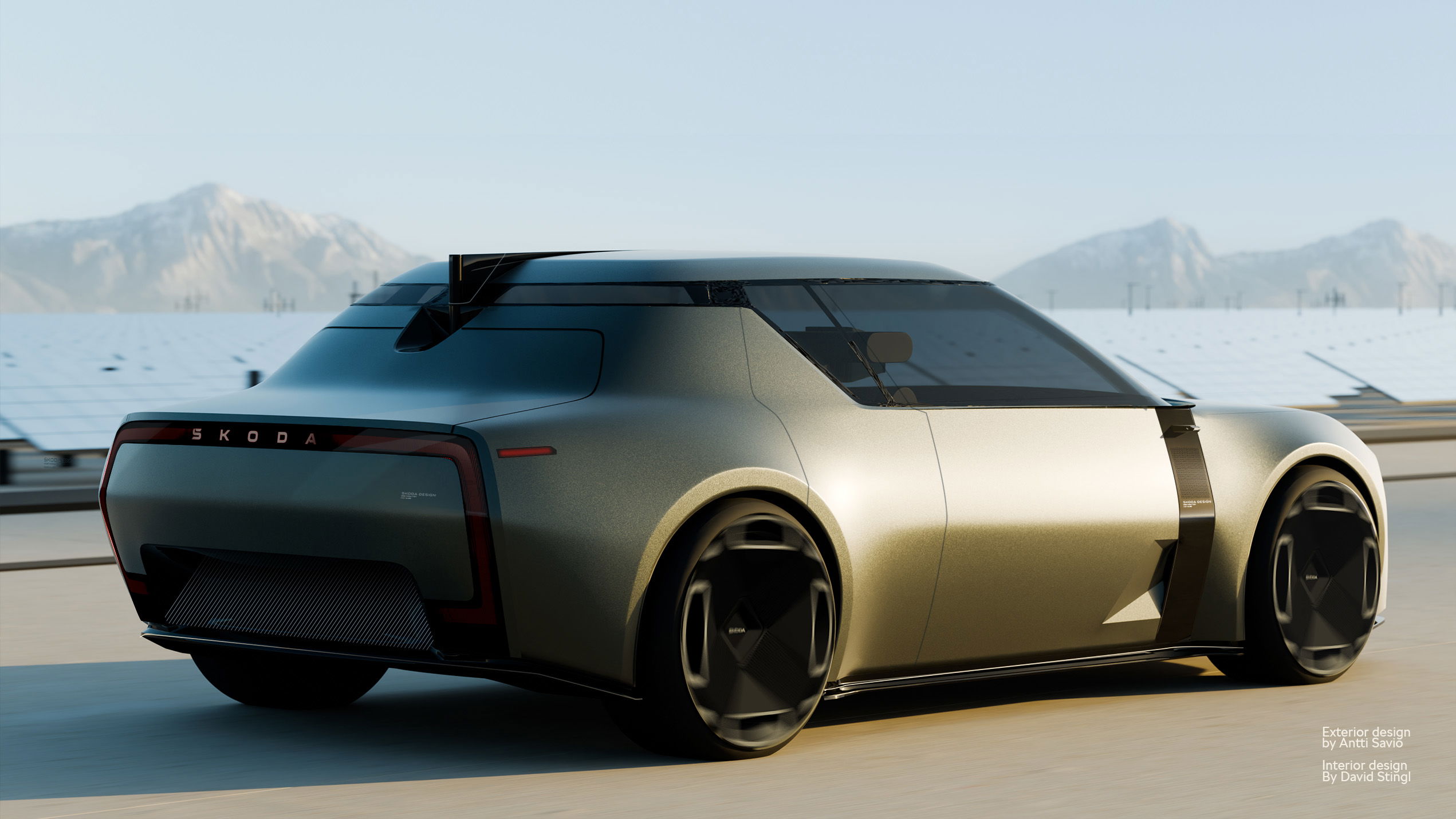 Skoda 1000 MBX concept - arrière