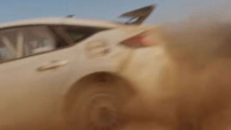 La Honda Civic Type R Rally Car en route aux États-Unis