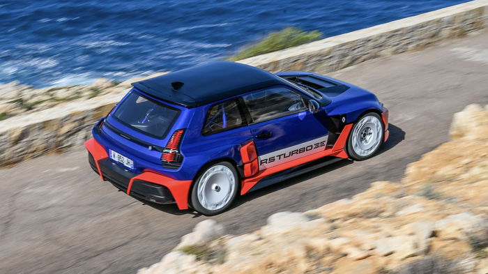 La Renault 5 Turbo 3E vit et elle a l'air excellente Prototype Renault 5 Turbo 3E - arrière