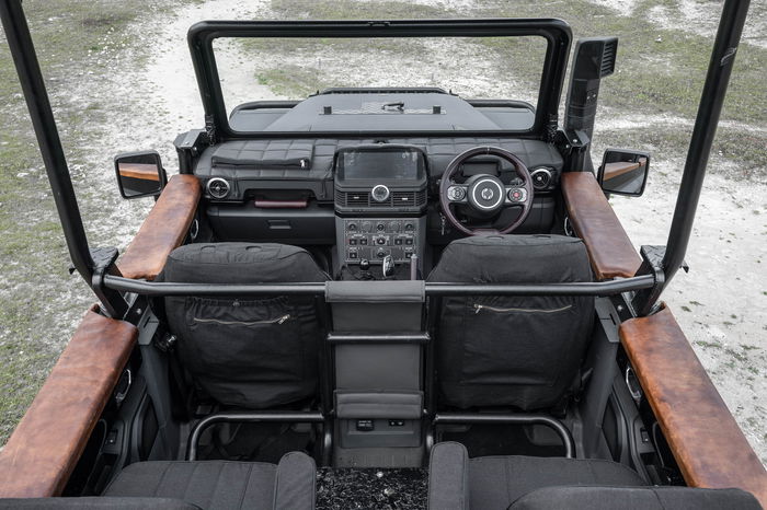 Ineos Grenadier Game Viewer - intérieur