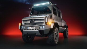 Mercedes dévoile un Unimog de luxe pour des aventures confortables