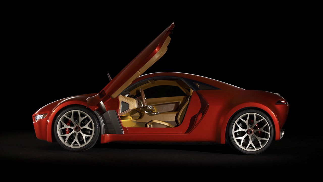 Le Mitsubishi Concept-RA était une vision oubliée d'une voiture de sport diesel Mitsubishi Concept-RA - côté