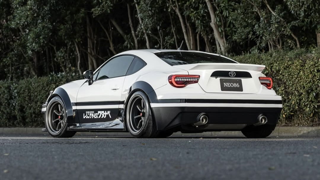 Résultat Japon Neo86 - arrière